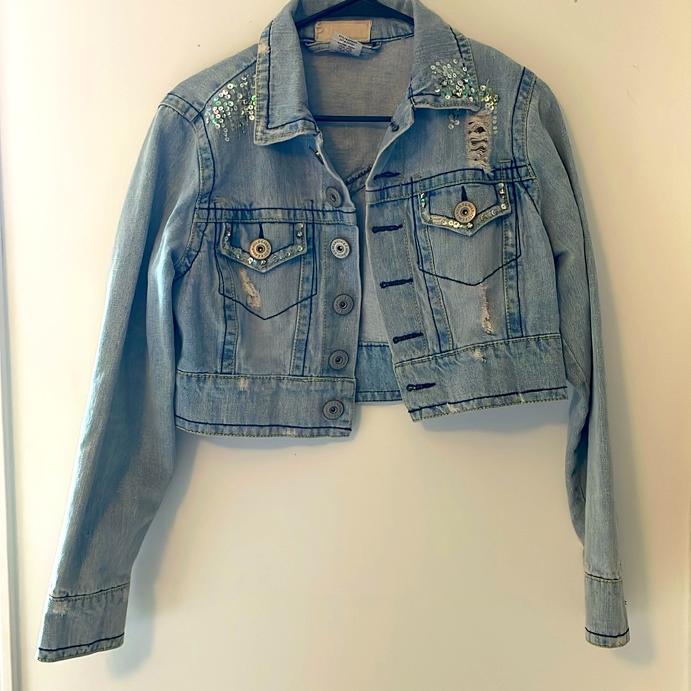 Z. Cavaricci Jean Jacket Women's Size M